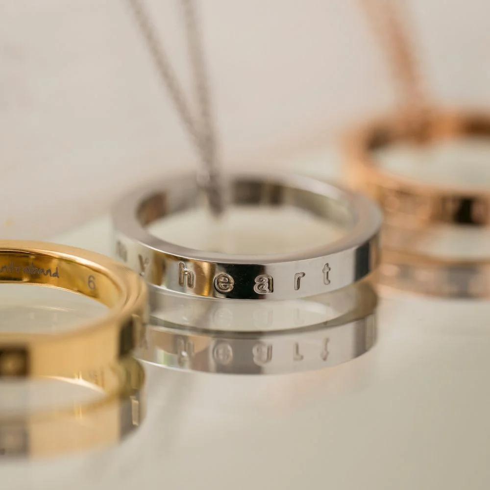 Always In My Heart - Fidget Ring Necklace - Image 5