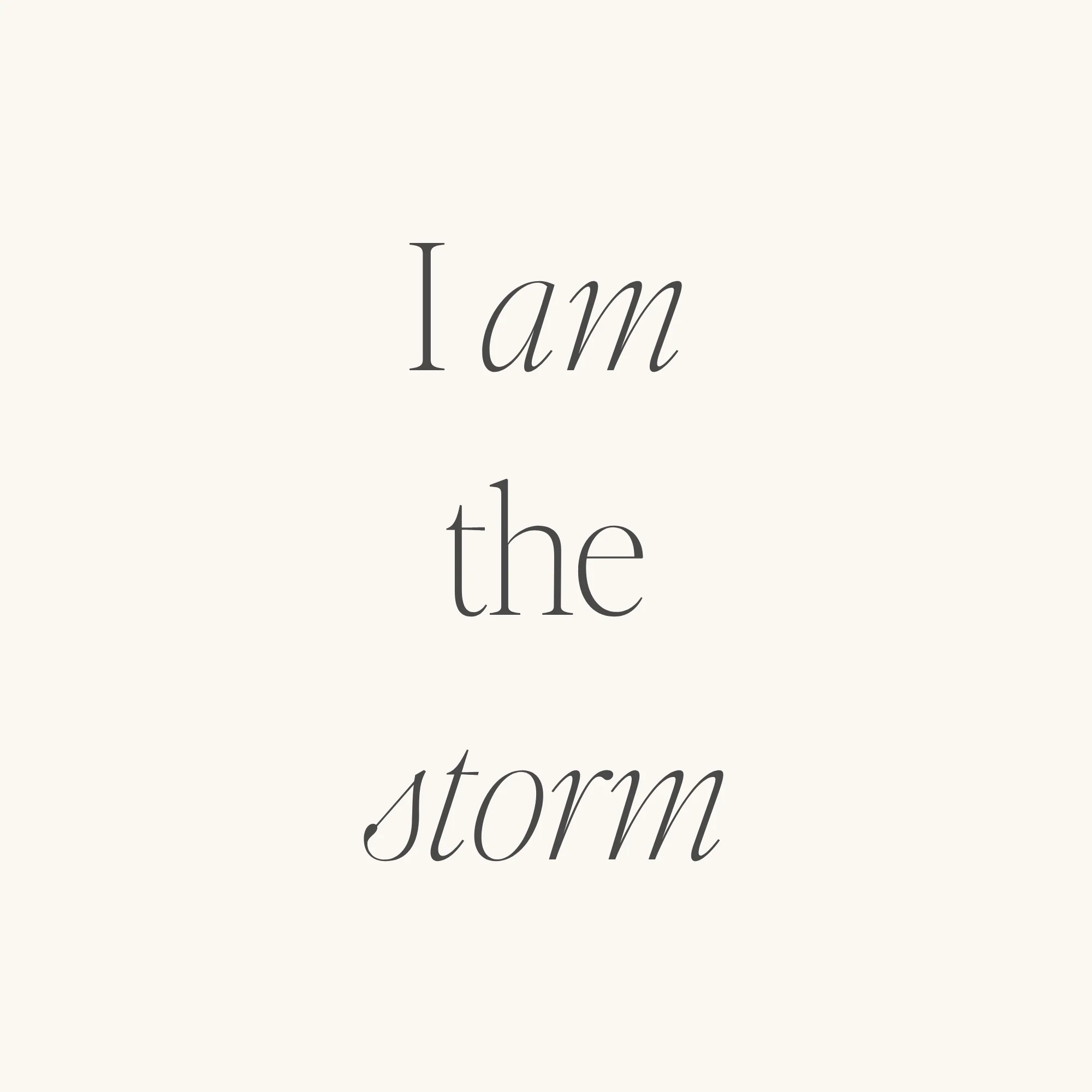 I Am The Storm - Image 3