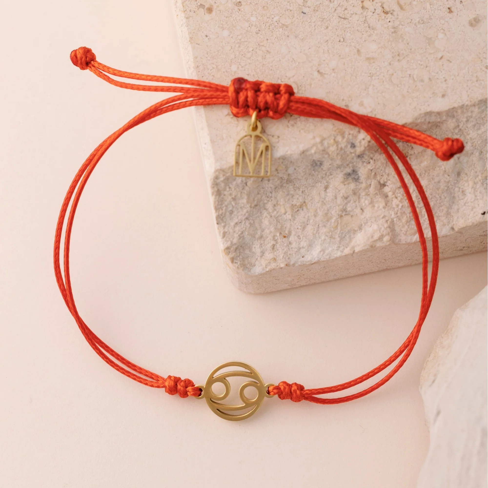 Cancer Zodiac Thread Bracelet - Image 2