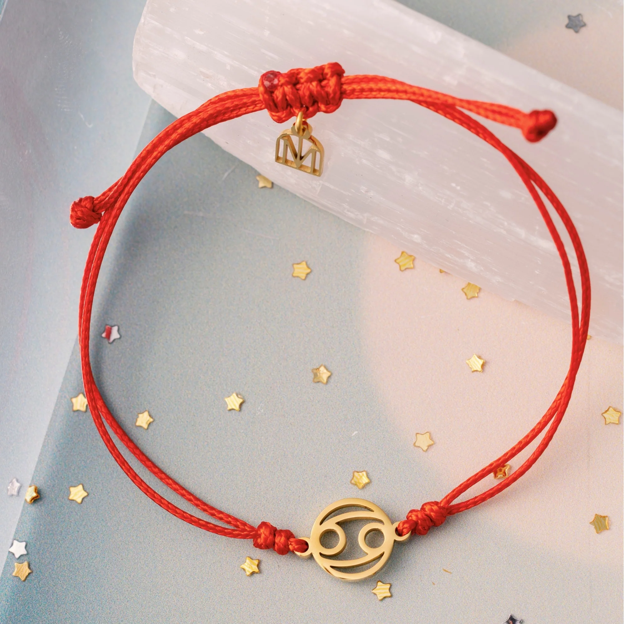Cancer Zodiac Thread Bracelet - Image 4