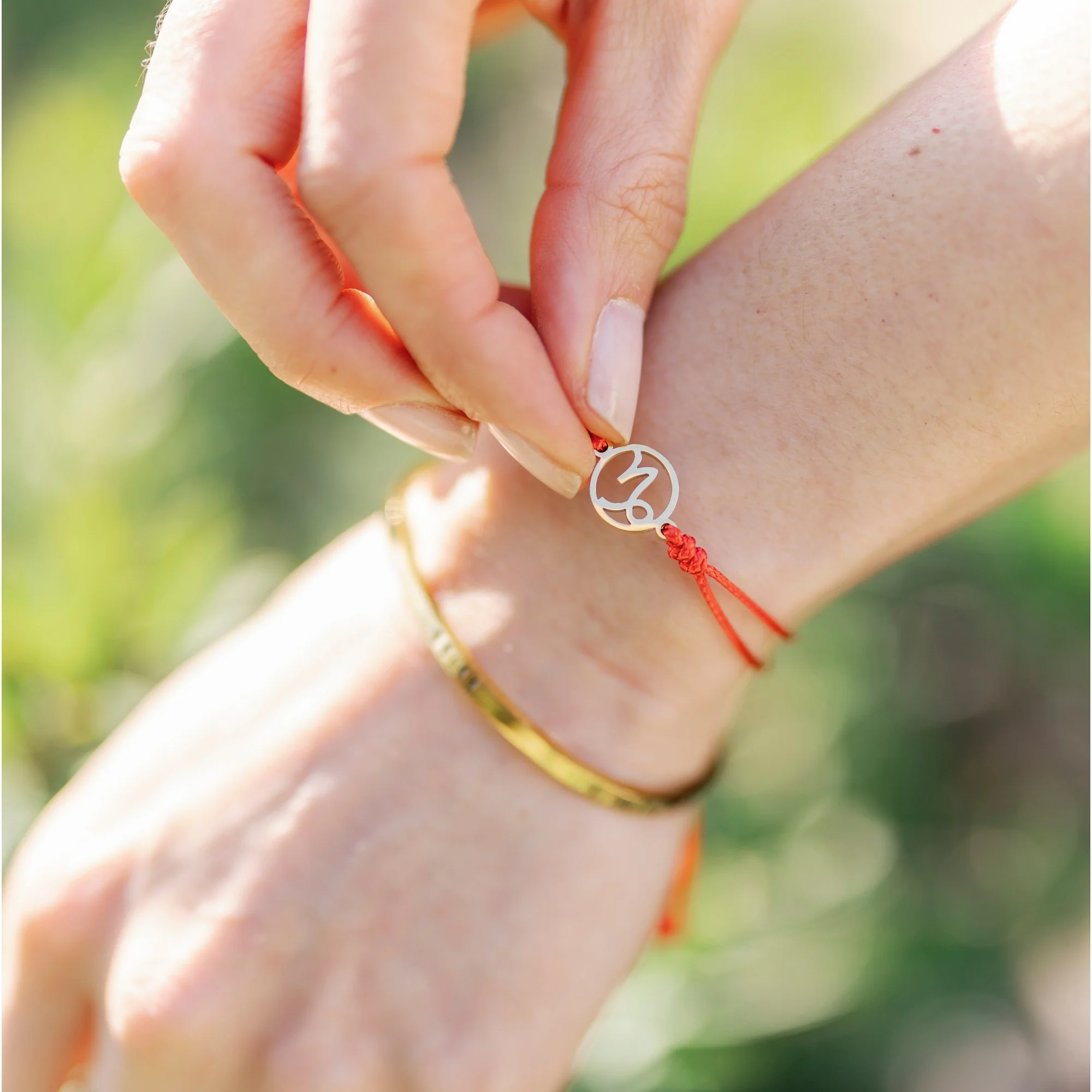Capricorn Zodiac Thread Bracelet - Image 3