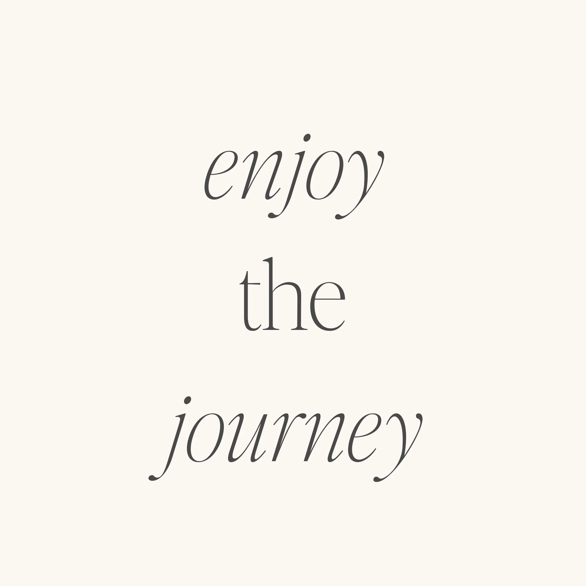 Enjoy the Journey - Moon Gray - Image 2