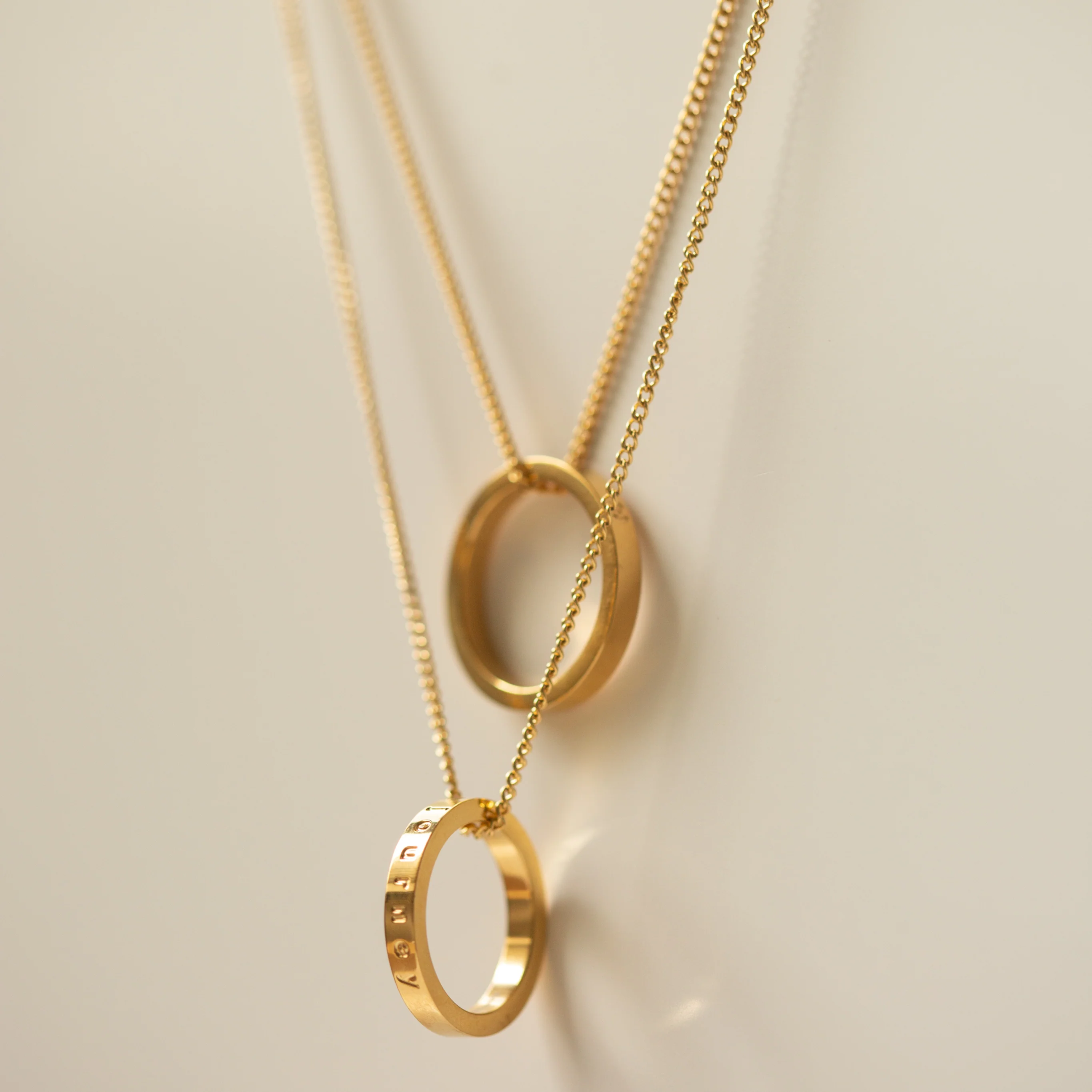 Enjoy The Journey - Fidget Ring Necklace - Image 9