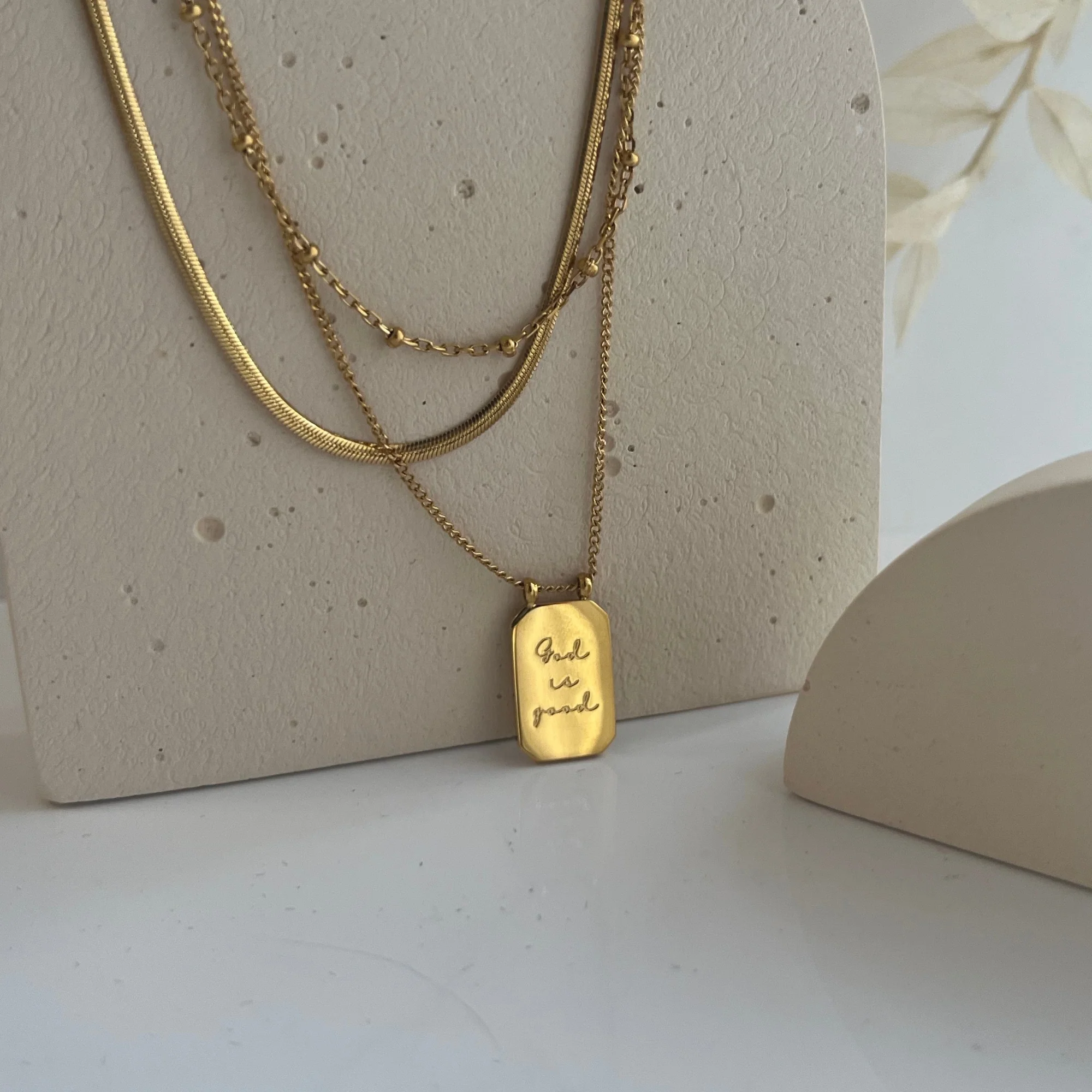 God Is Good - Layered Necklace - Image 6
