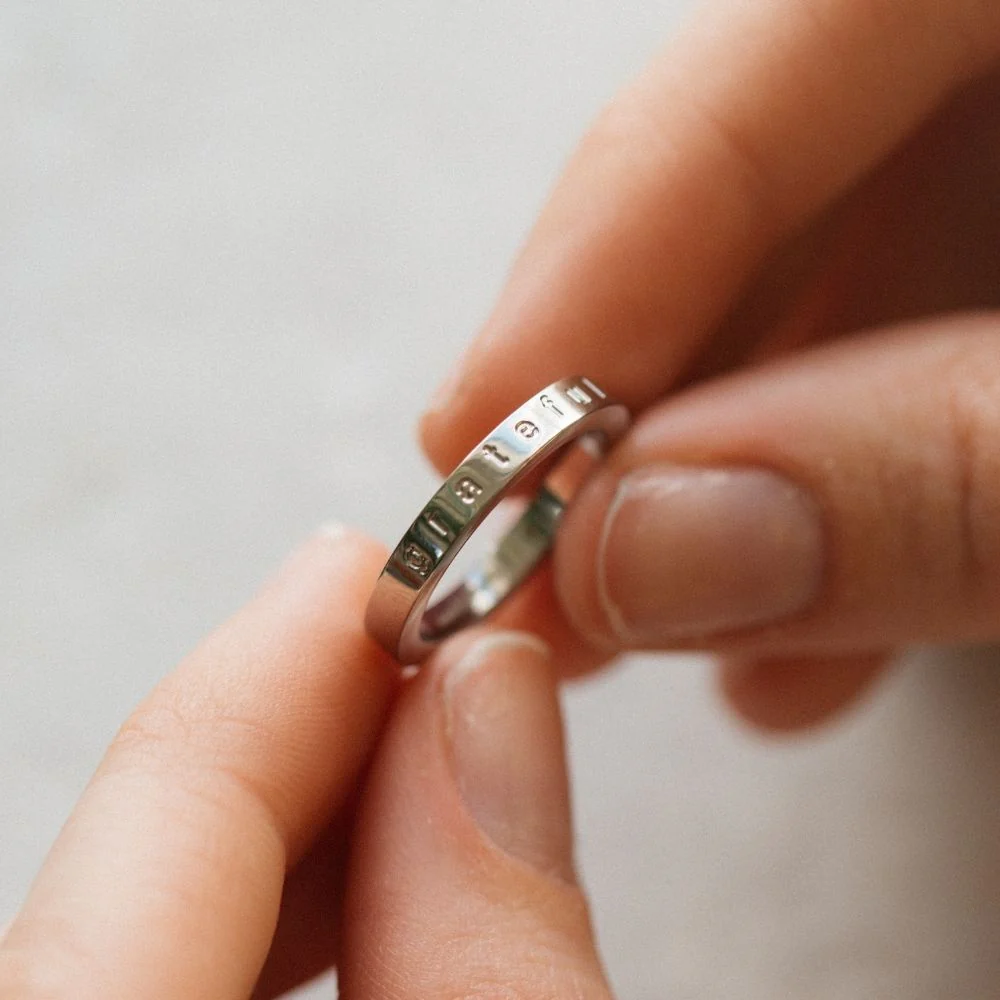 Grateful - Fidget Ring Necklace - Image 5