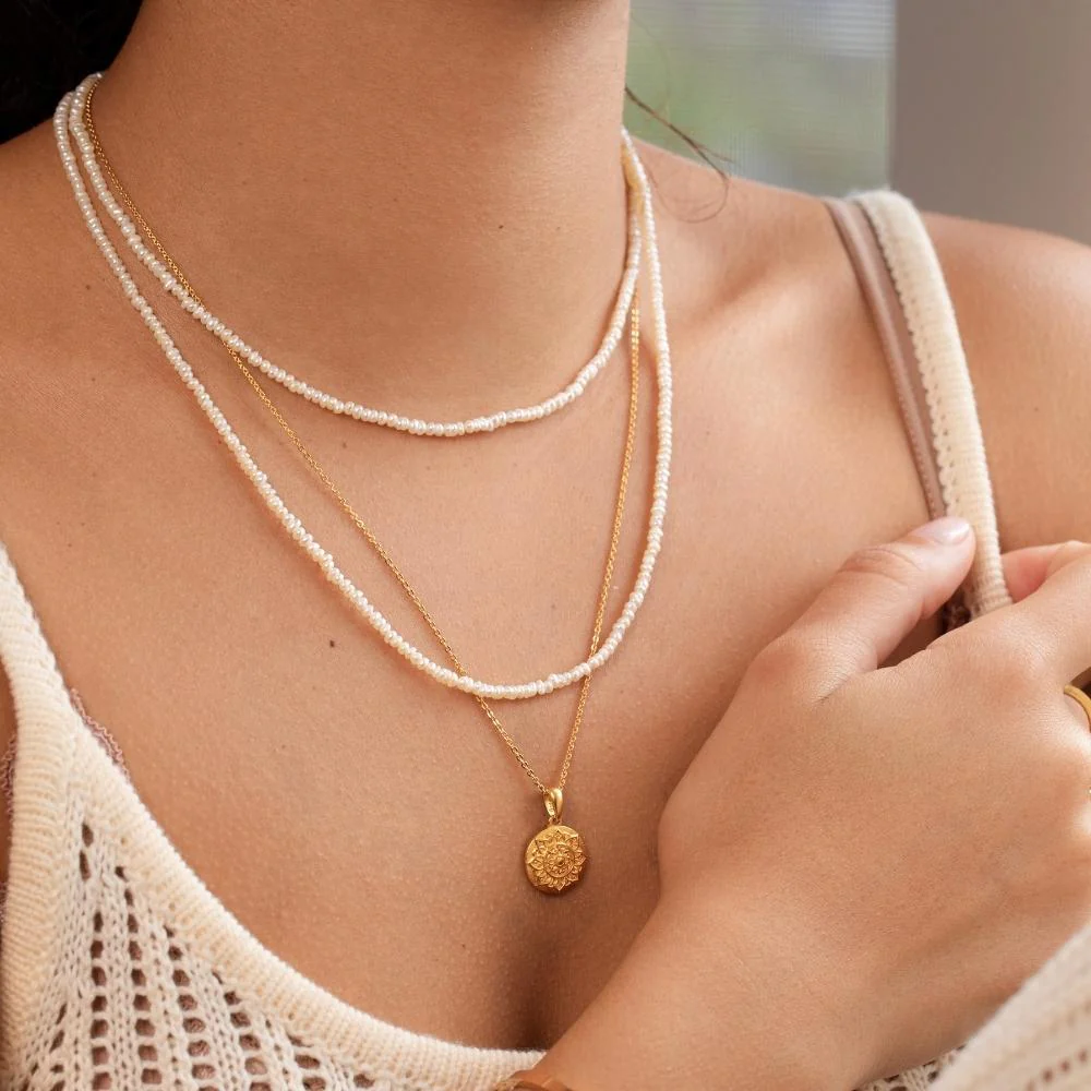 I Am Abundant Pearl Chain - Image 5