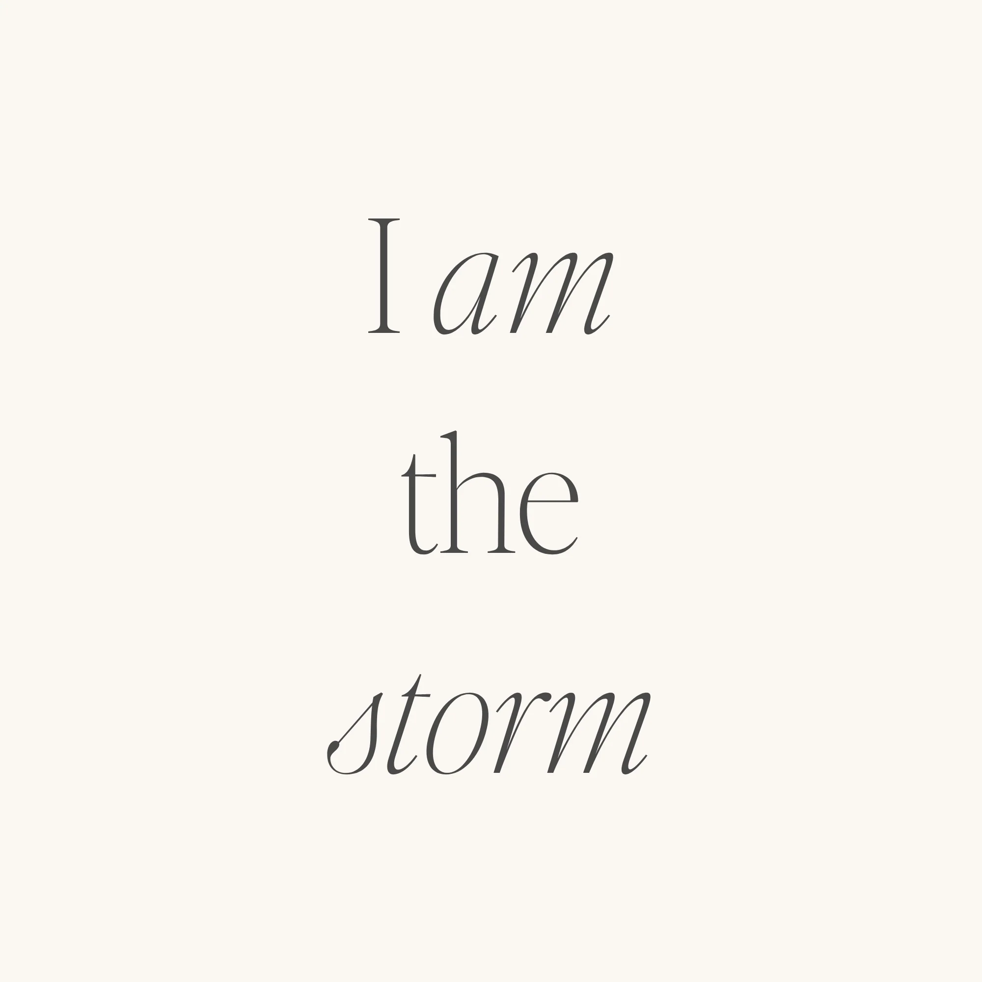 I Am The Storm - Image 4