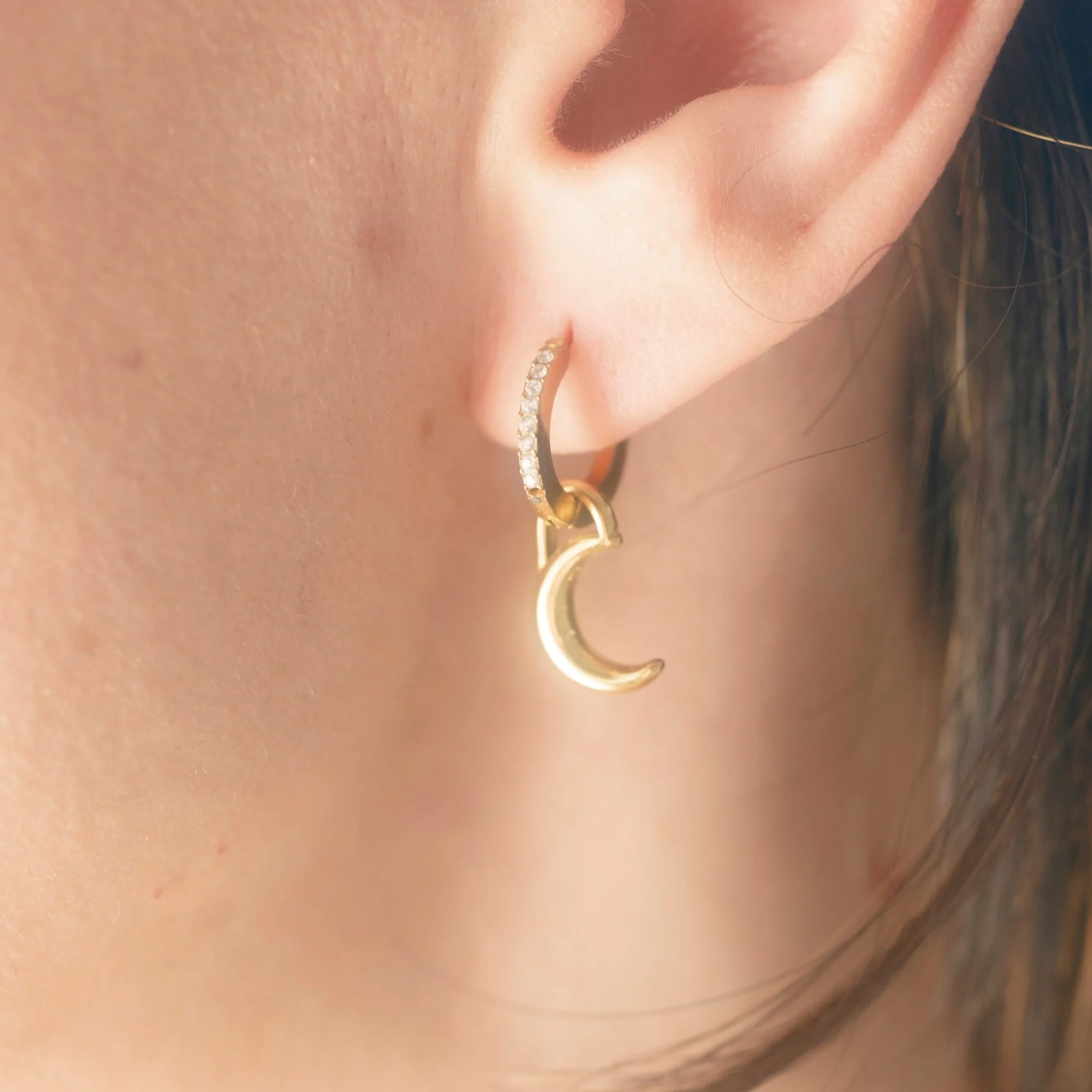 Crescent Moon Earring Charms - Image 7