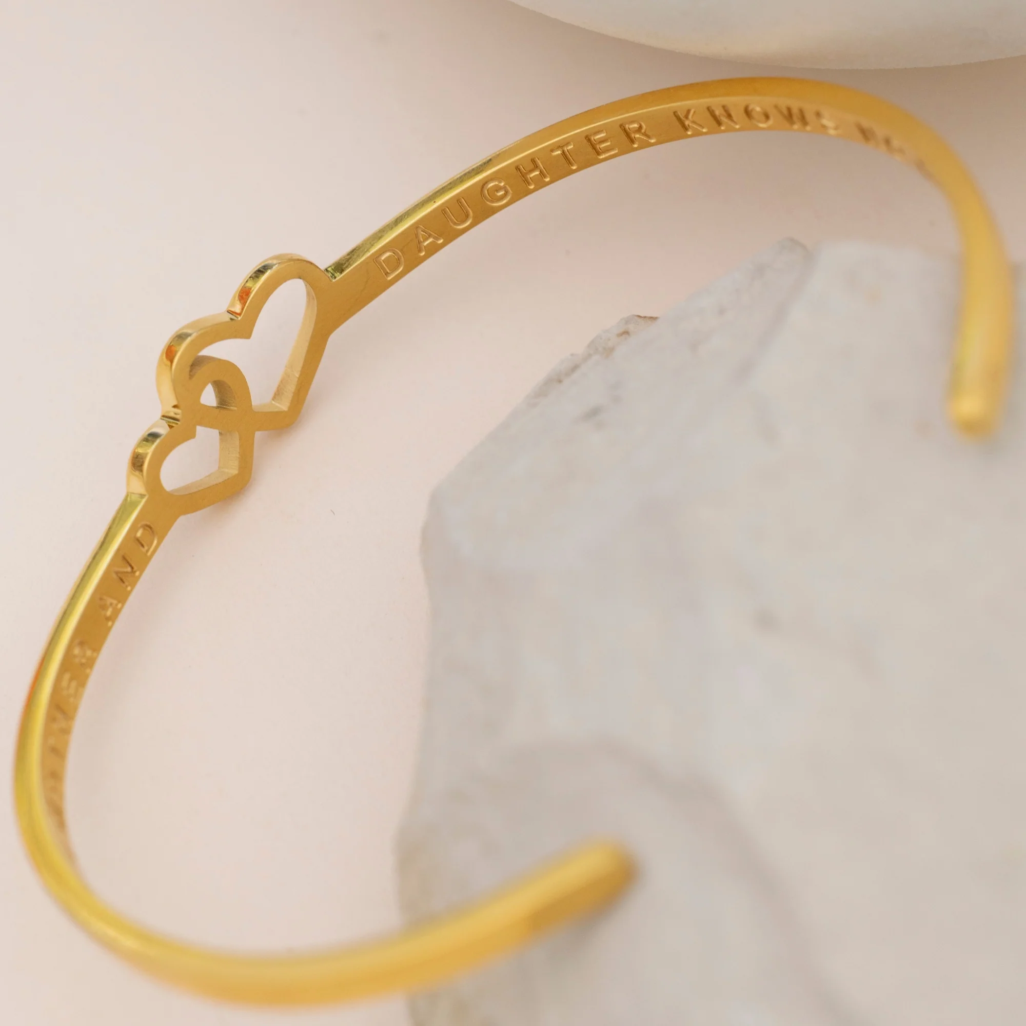 The Love Between A Mother And Daughter Knows No Distance - Heart Bracelet - Image 5