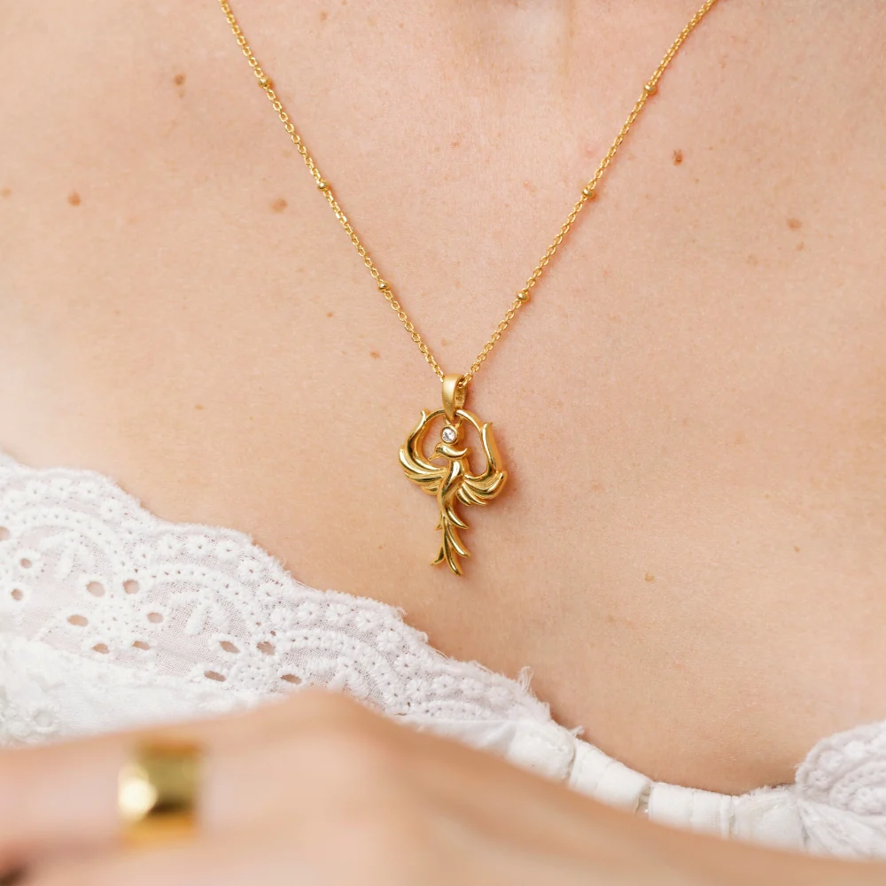 Phoenix Necklace - I Am Rising - Image 5