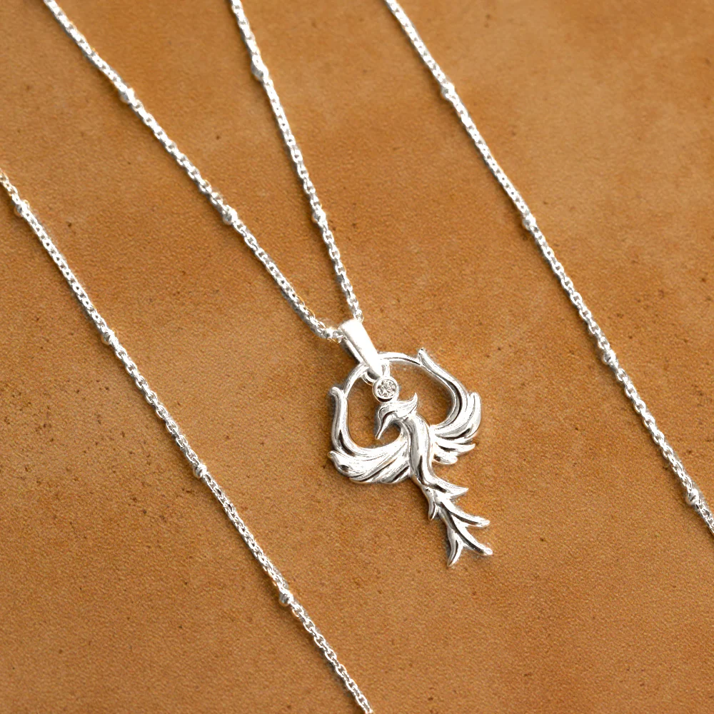 Phoenix Necklace - I Am Rising - Image 8