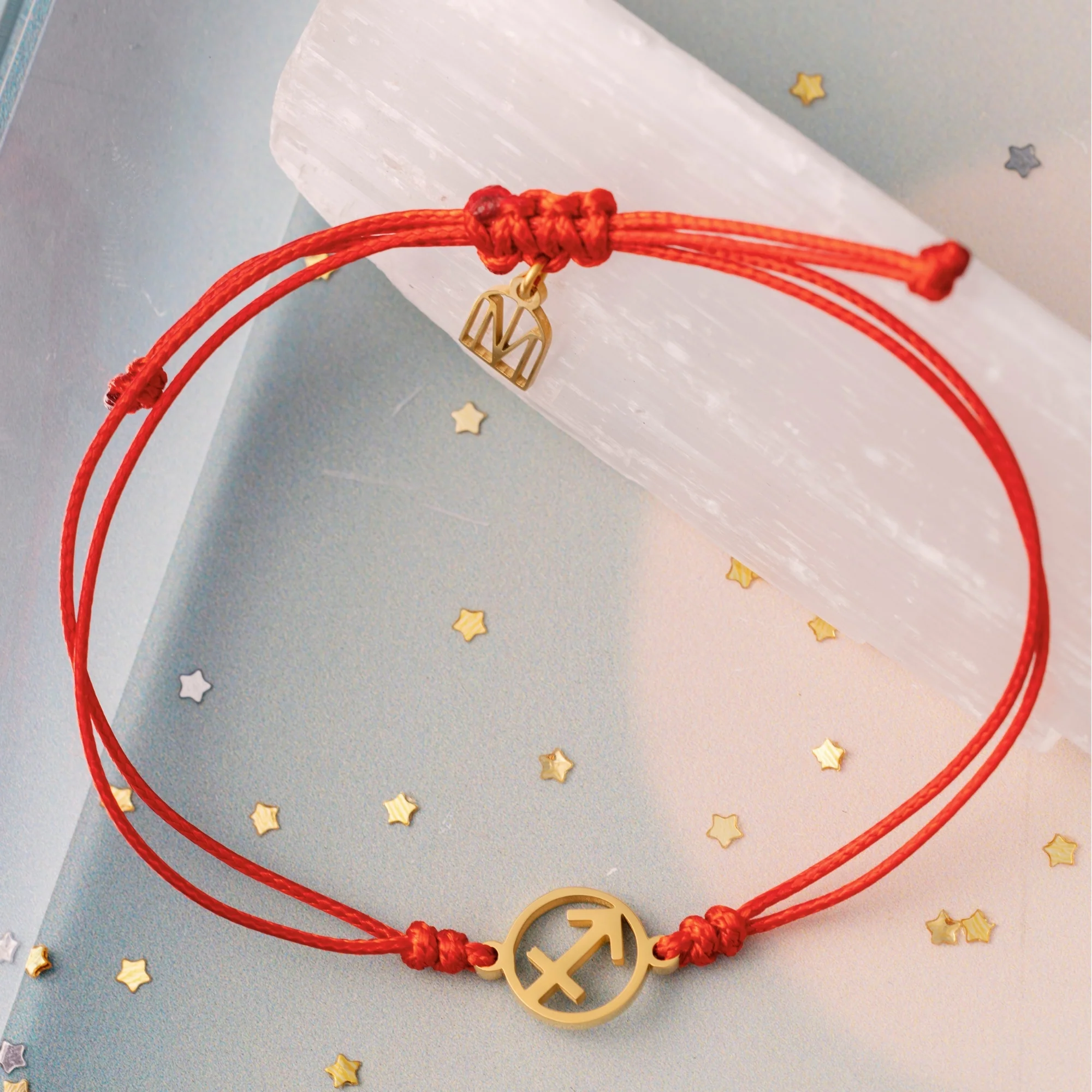 Sagittarius Zodiac Thread Bracelet - Image 4