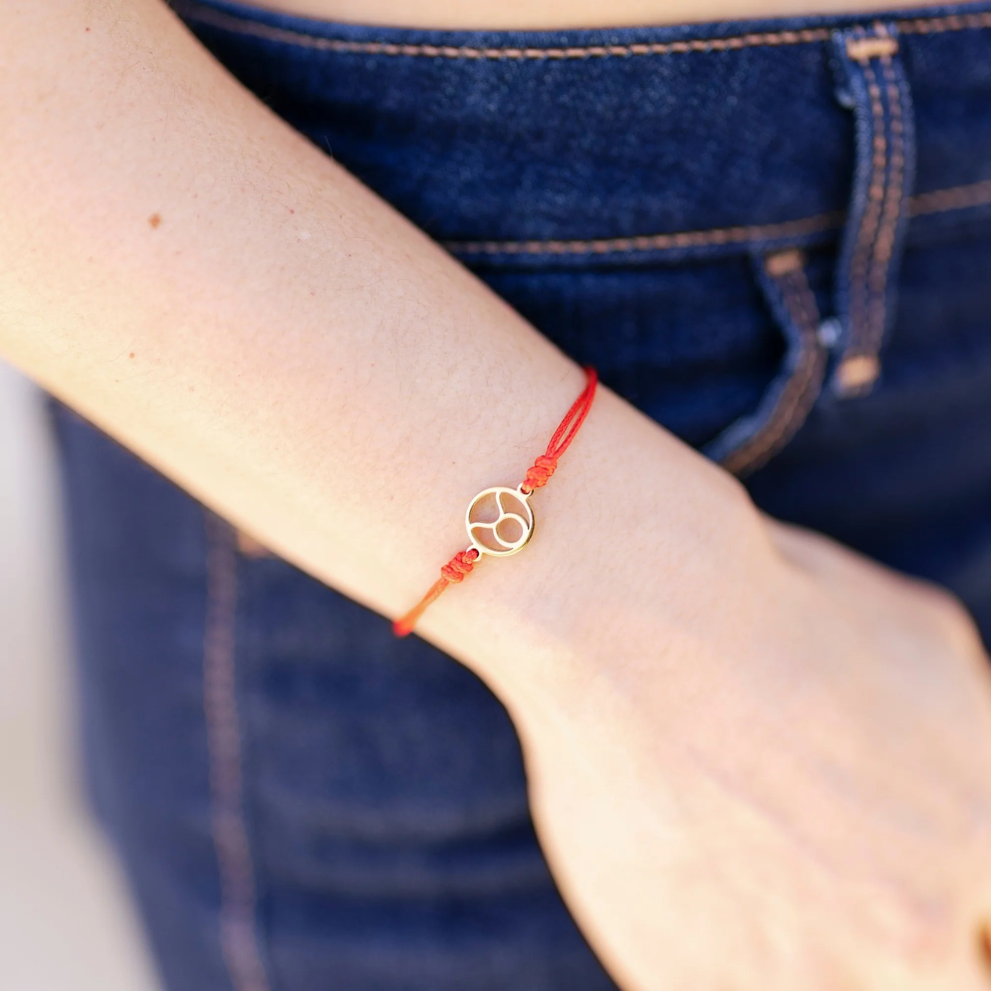 Taurus Zodiac Thread Bracelet - Image 5