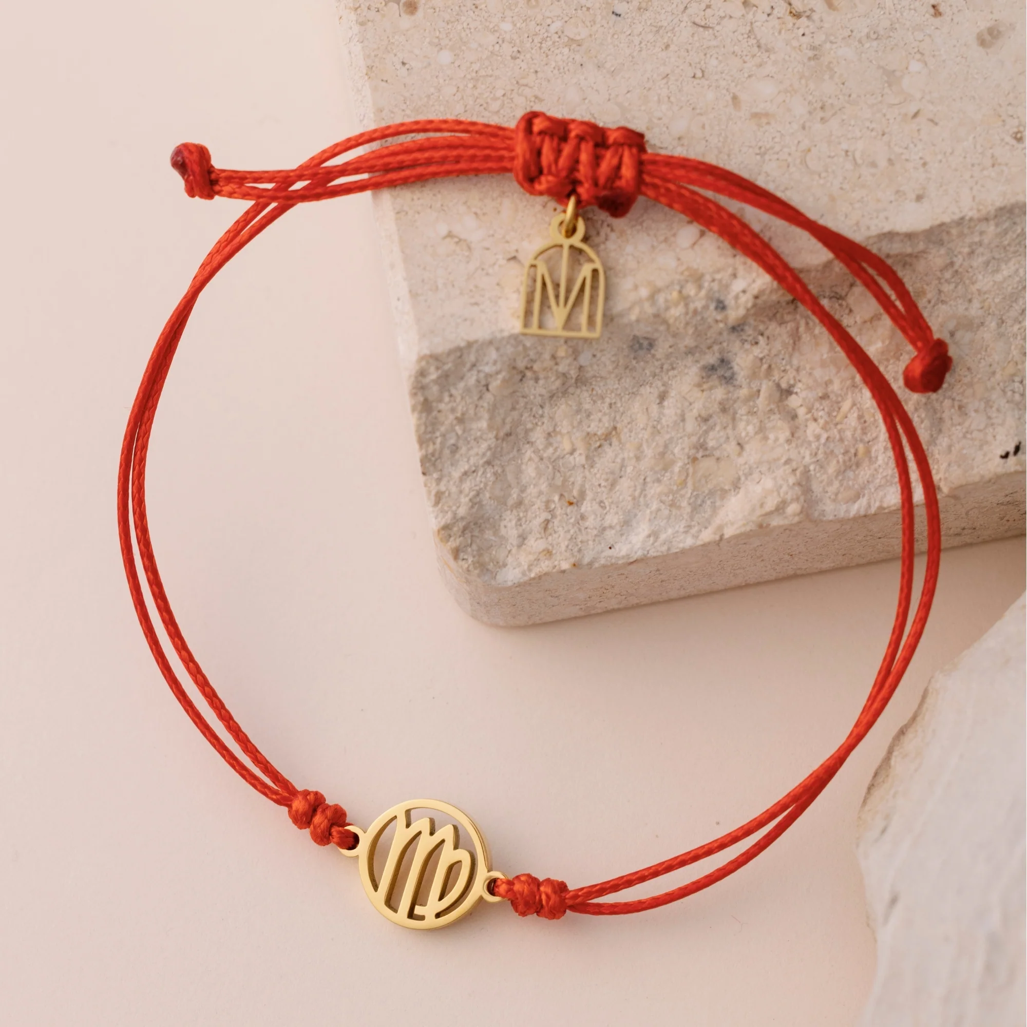 Virgo Zodiac Thread Bracelet - Image 2