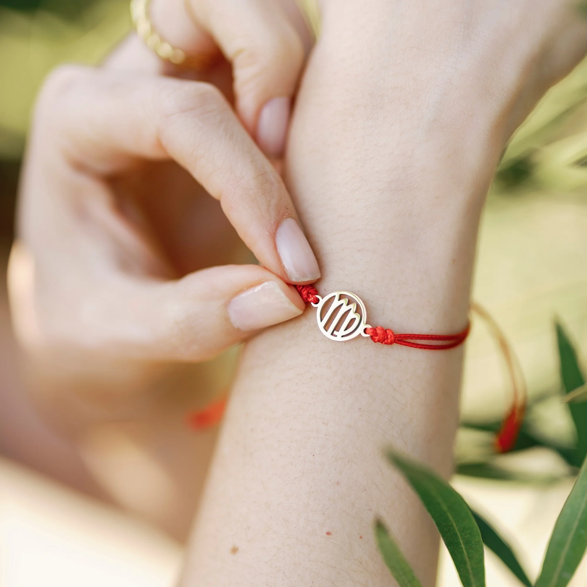 Virgo Zodiac Thread Bracelet - Image 3