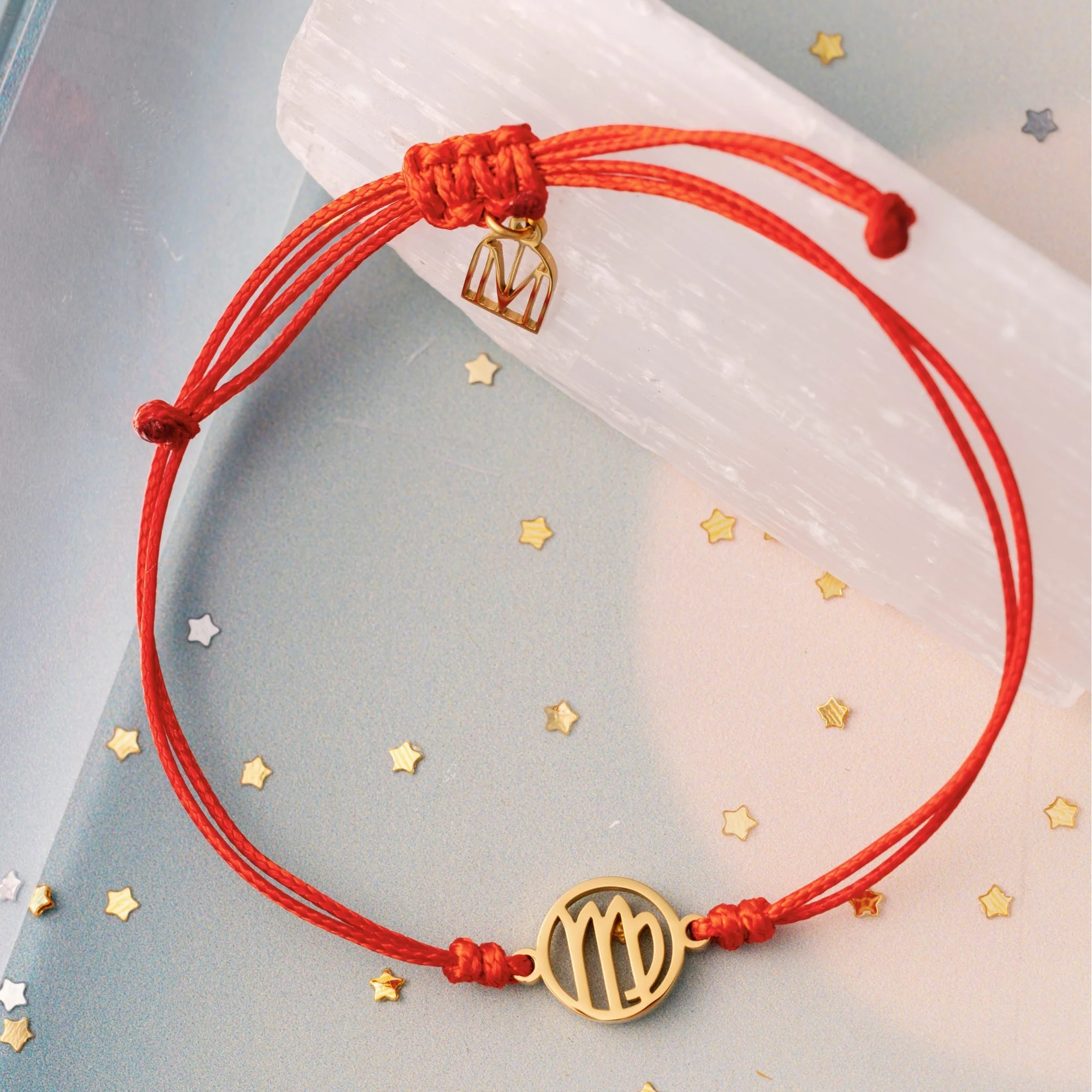 Virgo Zodiac Thread Bracelet - Image 4