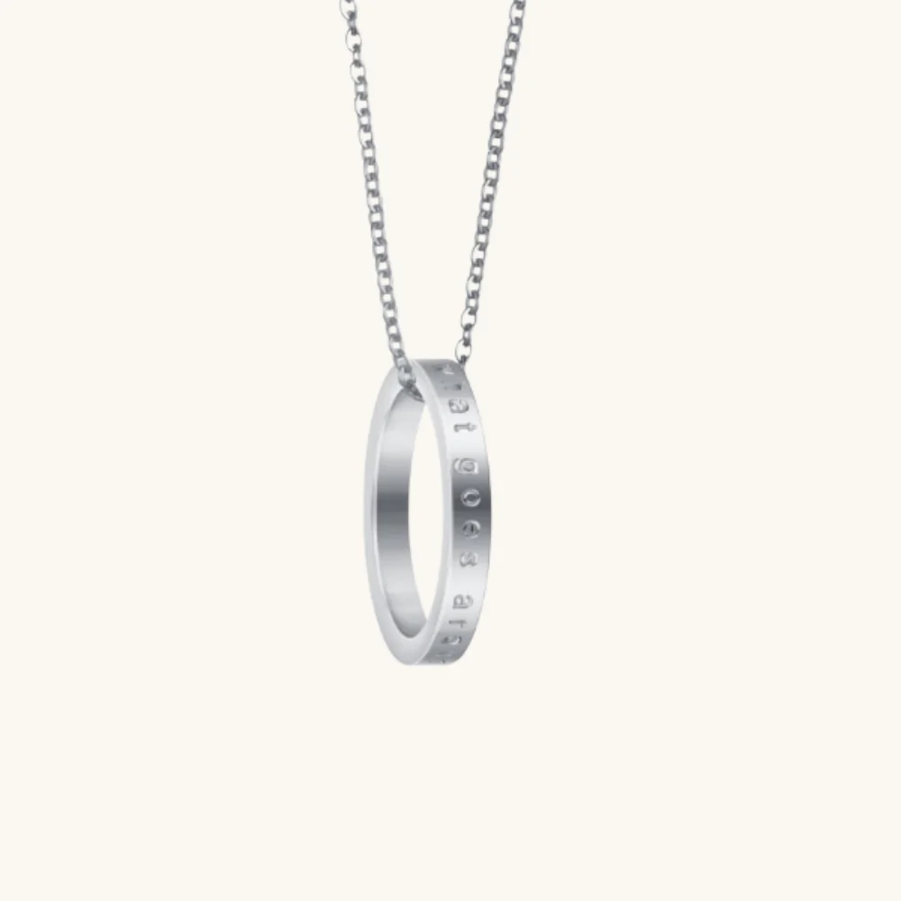 What Goes Around, Comes Around - Fidget Ring Necklace - Image 10