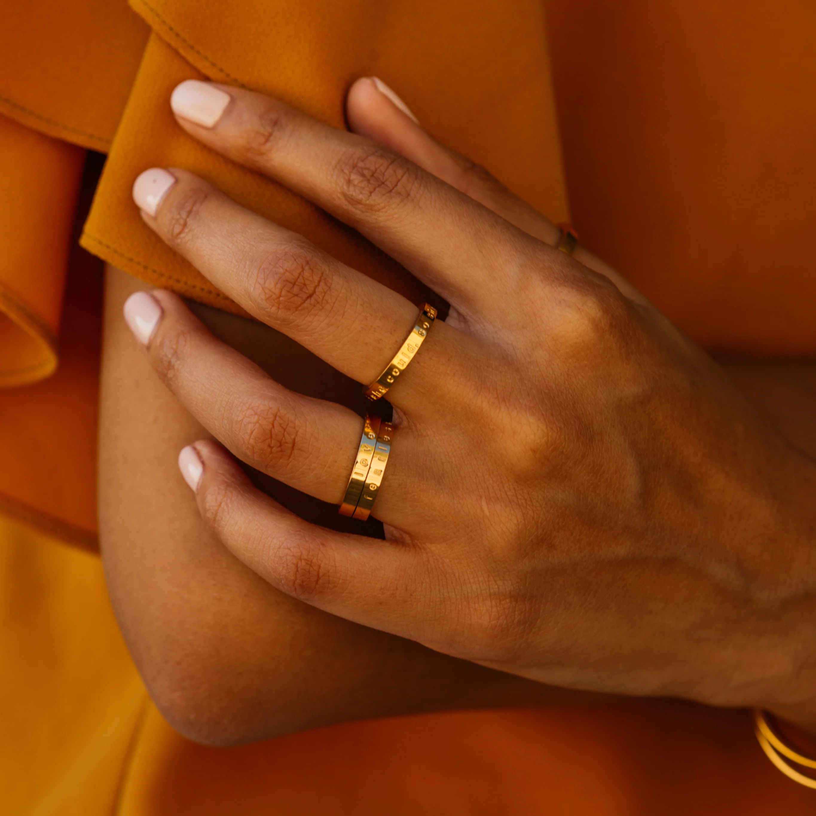 What Goes Around, Comes Around - Fidget Ring Necklace - Image 8