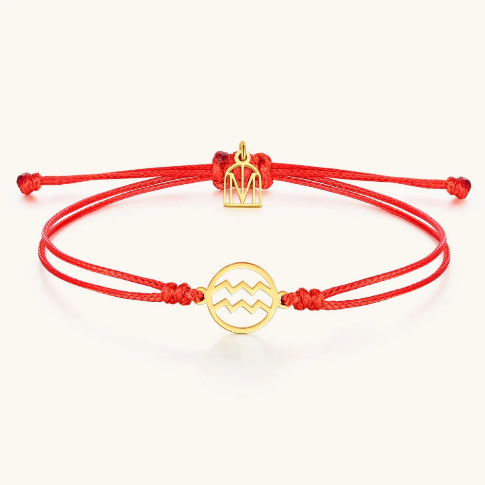Zodiac Thread Bracelet